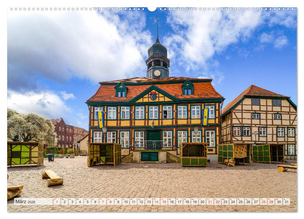 Grabow Impressionen (CALVENDO Wandkalender 2026)