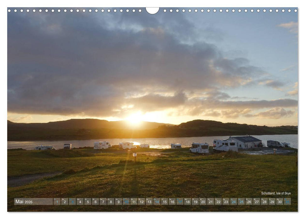 Vanlife - Leben, fahren, frei sein mit dem Wohnmobil (CALVENDO Wandkalender 2026)