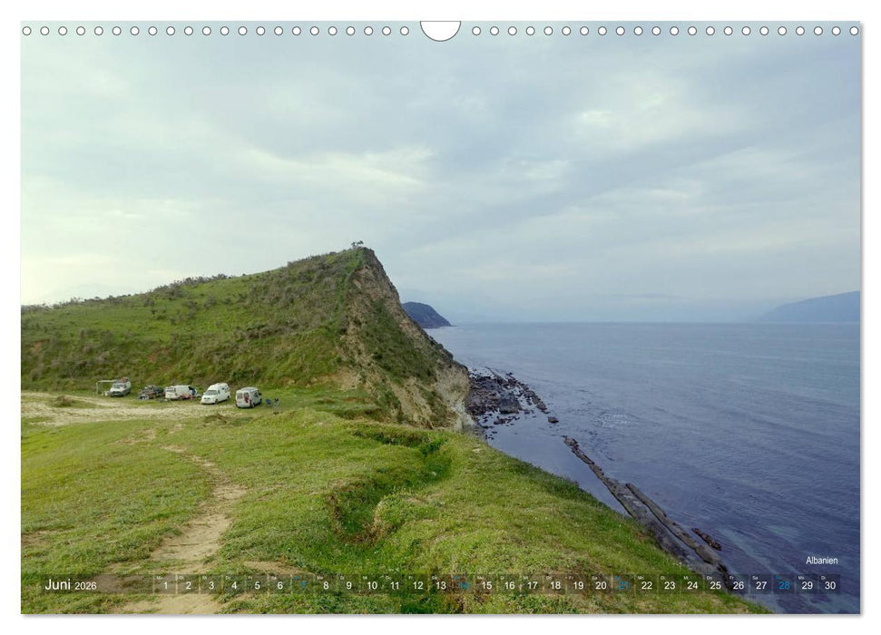 Vanlife - Leben, fahren, frei sein mit dem Wohnmobil (CALVENDO Wandkalender 2026)