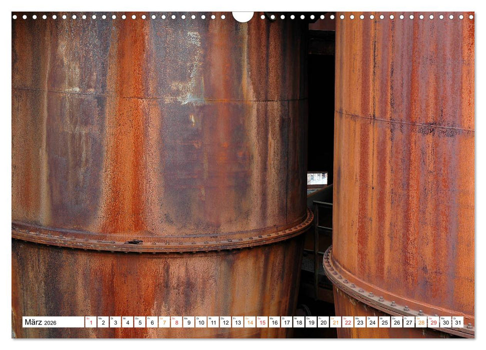 Völklinger Hütte Welterbe seit 1994 (CALVENDO Wandkalender 2026)