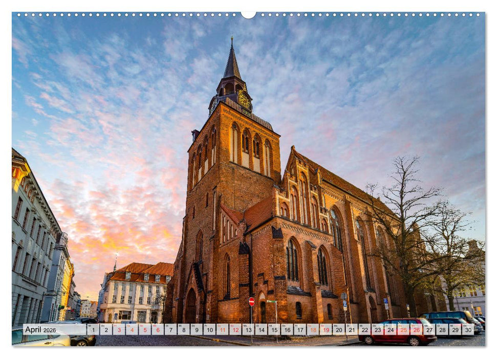 Güstrow Impressionen (CALVENDO Wandkalender 2026)