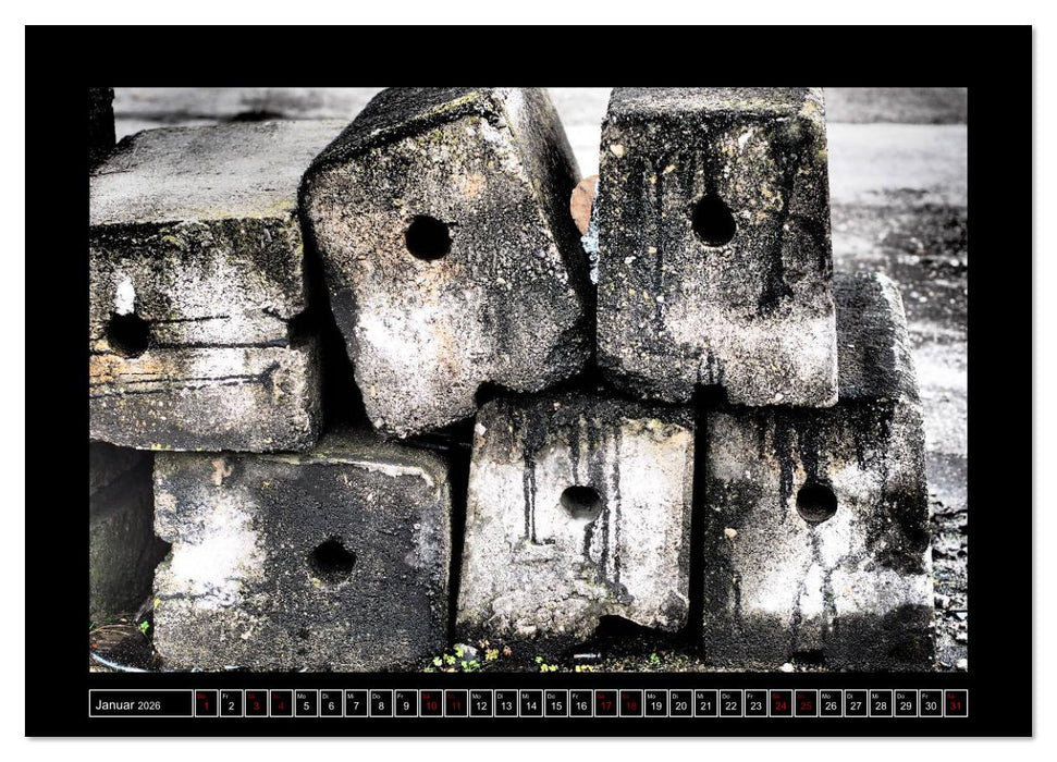 Fotokalender Industrial Art (CALVENDO Wandkalender 2026)