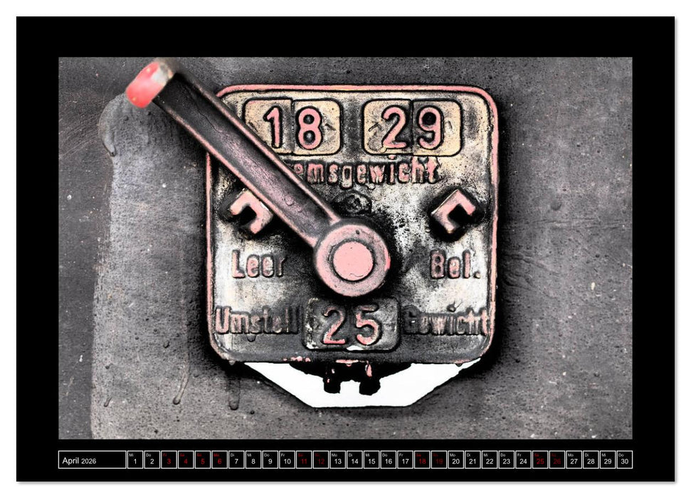 Fotokalender Industrial Art (CALVENDO Wandkalender 2026)