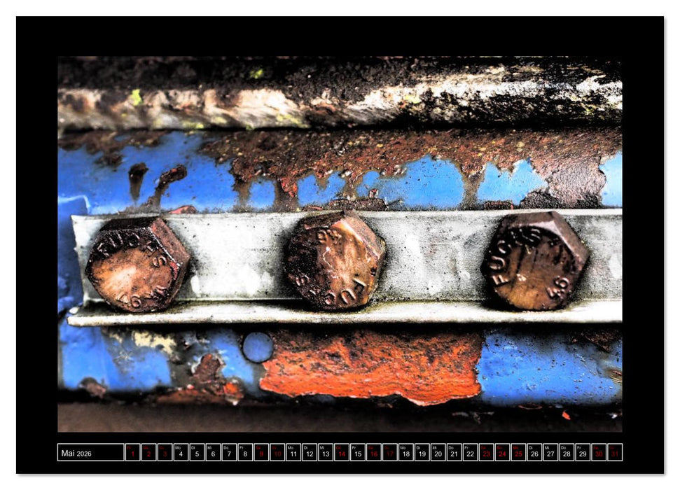 Fotokalender Industrial Art (CALVENDO Wandkalender 2026)