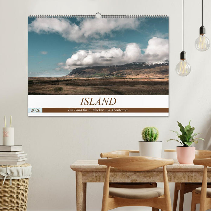 Island. Ein Land für Entdecker und Abenteurer. (CALVENDO Wandkalender 2026)