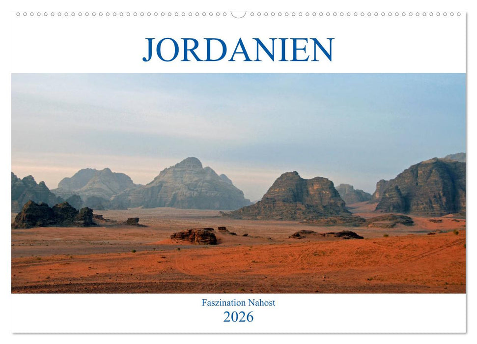 JORDANIEN, Faszination Nahost (CALVENDO Wandkalender 2026)