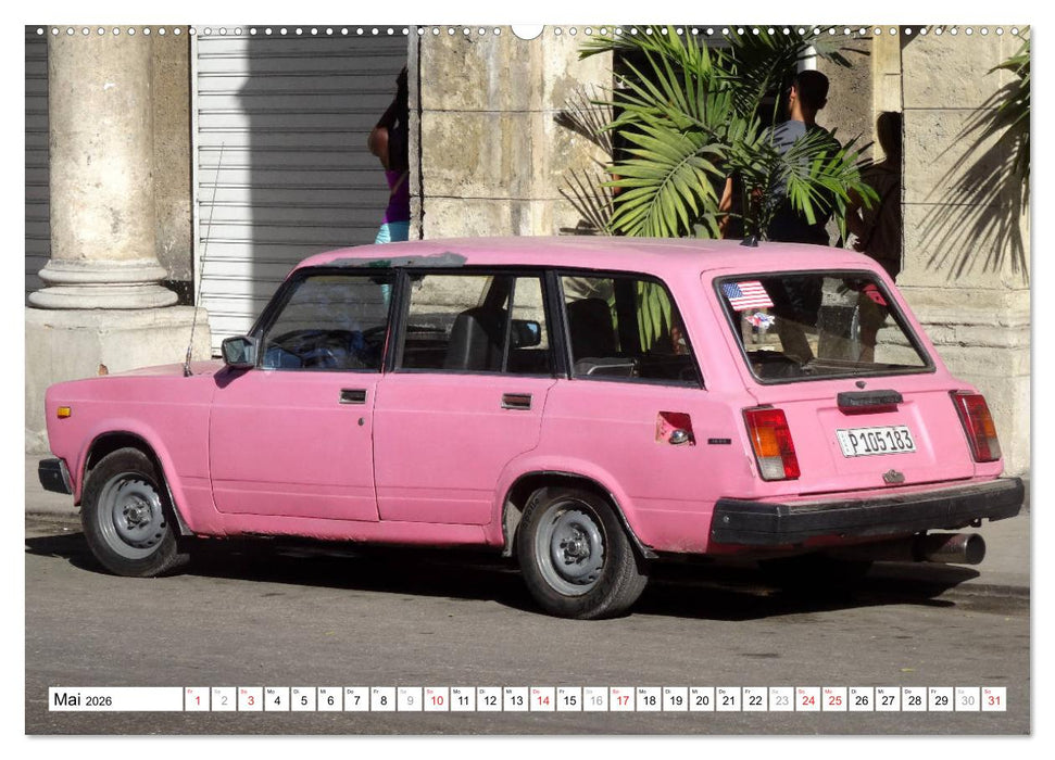 LADA KOMBI - Die sowjetische Auto-Legende WAS-2102 (CALVENDO Wandkalender 2026)