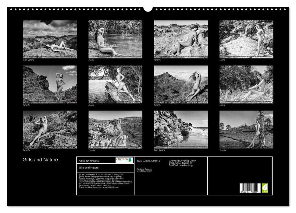 Girls and Nature (CALVENDO Wandkalender 2026)