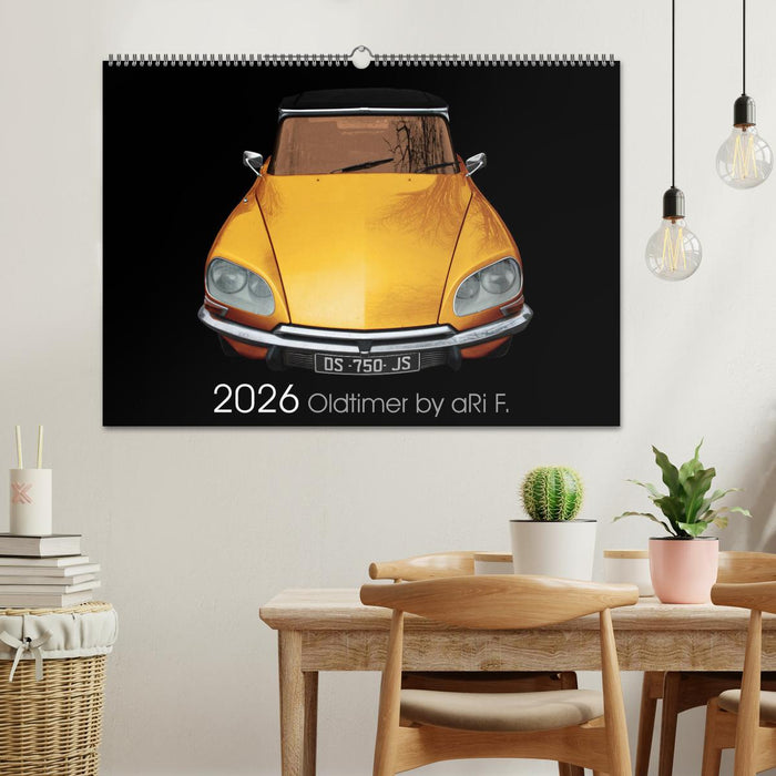 2026 Oldtimer by aRi F. (CALVENDO Wandkalender 2026)