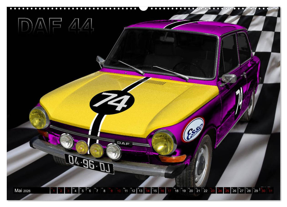 2026 Oldtimer by aRi F. (CALVENDO Wandkalender 2026)