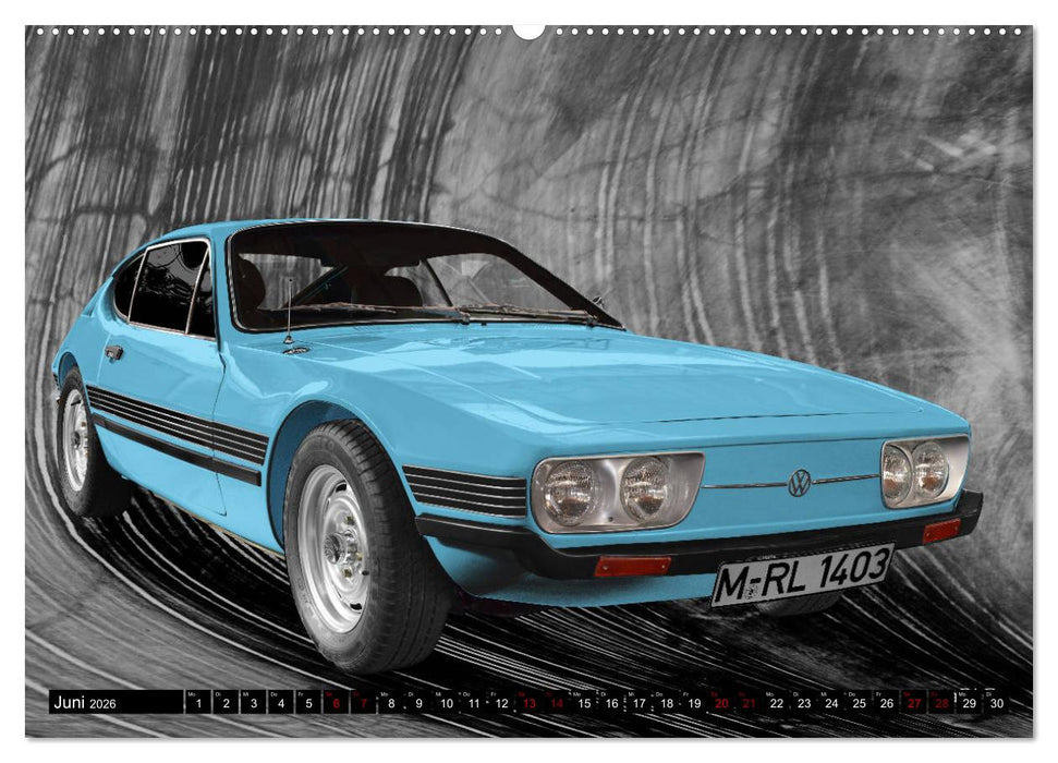 2026 Oldtimer by aRi F. (CALVENDO Wandkalender 2026)
