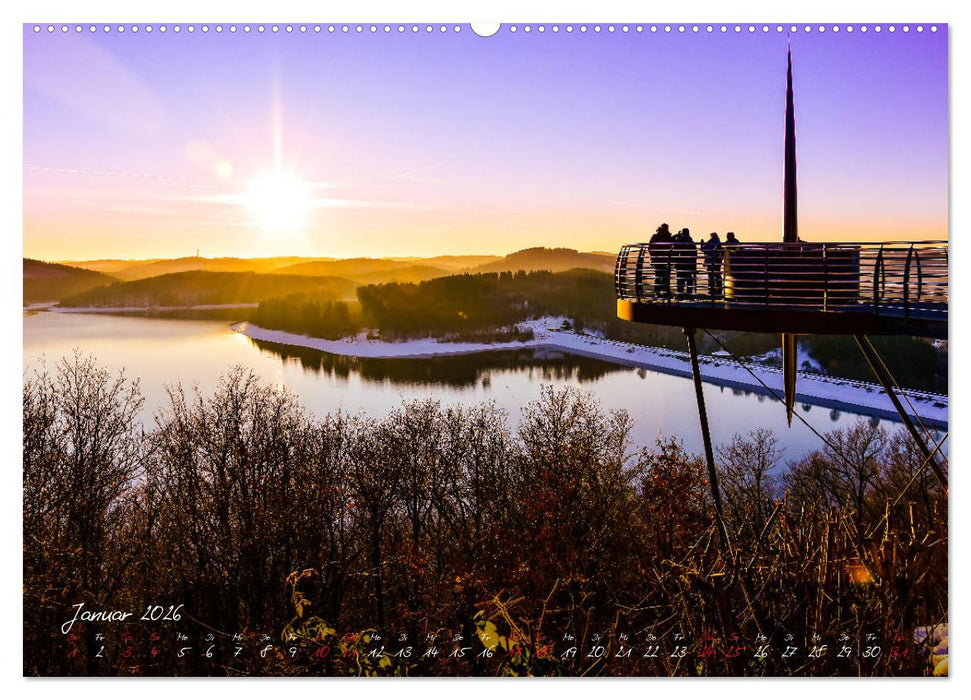 Romantisches NRW (CALVENDO Wandkalender 2026)