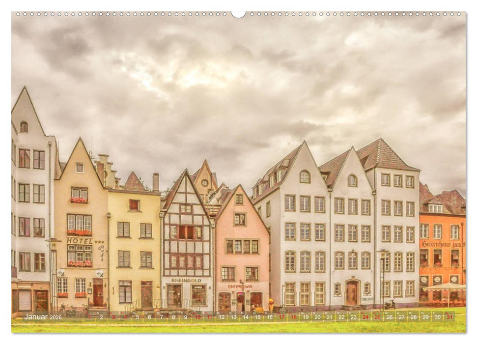 Nordrhein-Westfalen - Ein malerischer Spaziergang (CALVENDO Wandkalender 2026)