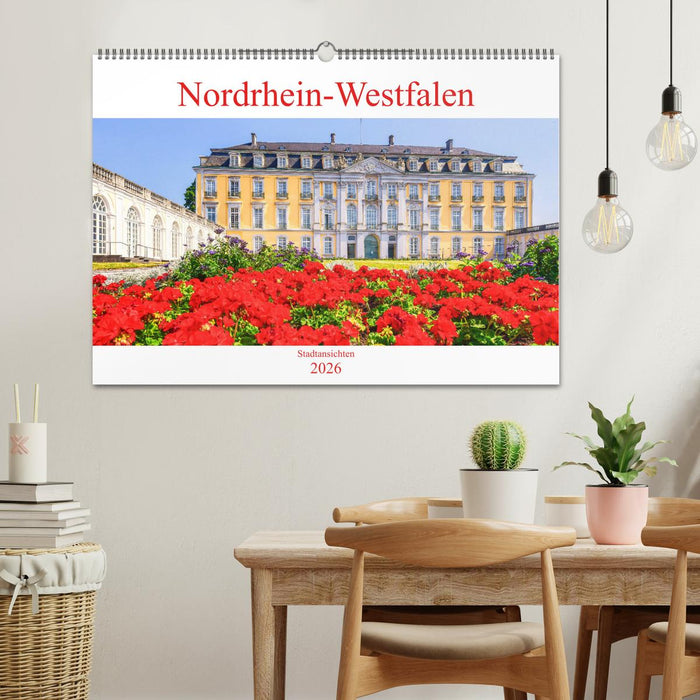Nordrhein-Westfalen - Stadtansichten (CALVENDO Wandkalender 2026)