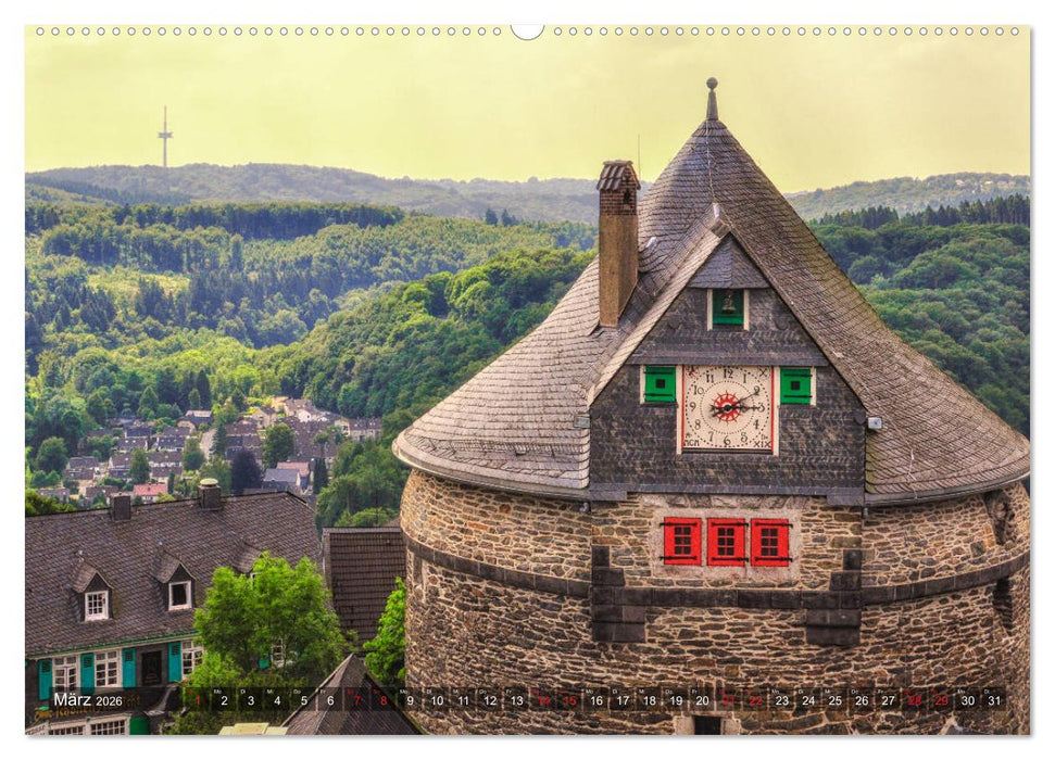 Nordrhein-Westfalen - Stadtansichten (CALVENDO Wandkalender 2026)