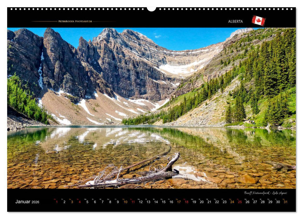 Kanada - eine Reise durch Kanadas einzigartige Provinzen und Territorien (CALVENDO Wandkalender 2026)