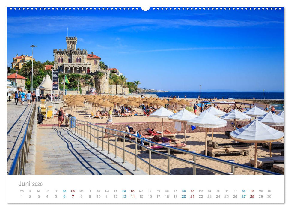 ESTORIL - die schönsten Badeorte Lissabons (CALVENDO Wandkalender 2026)