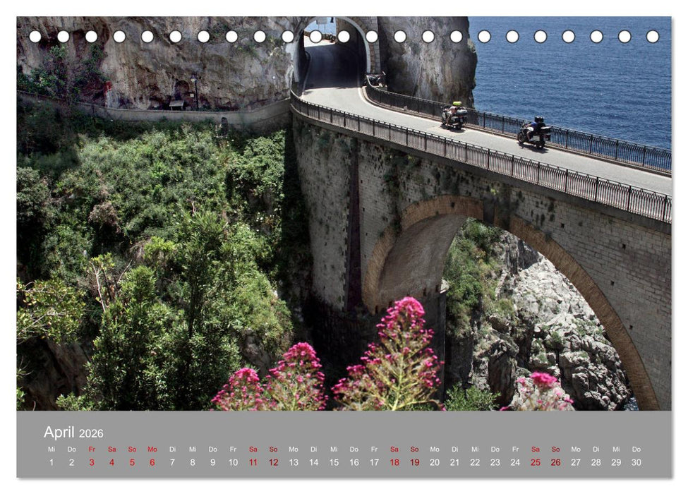 Traumlandschaft am Mittelmeer: Die Amalfiküste (CALVENDO Wandkalender 2026)
