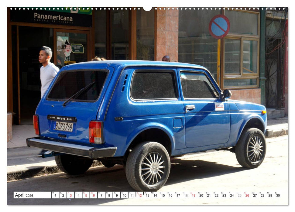 LADA NIVA - Russlands Dauer-Läufer (CALVENDO Wandkalender 2026)
