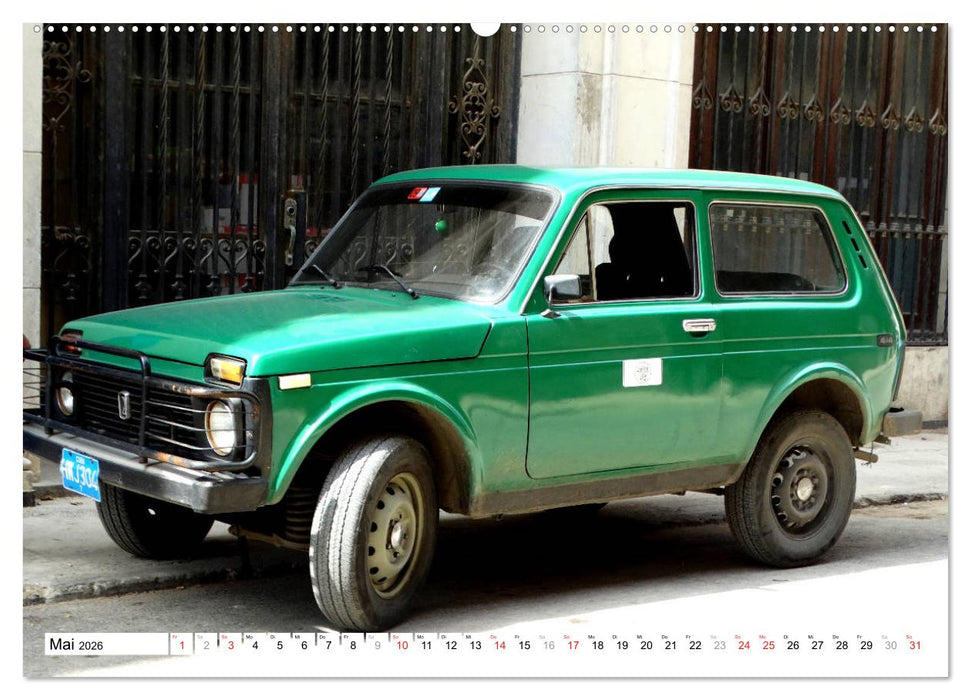 LADA NIVA - Russlands Dauer-Läufer (CALVENDO Wandkalender 2026)
