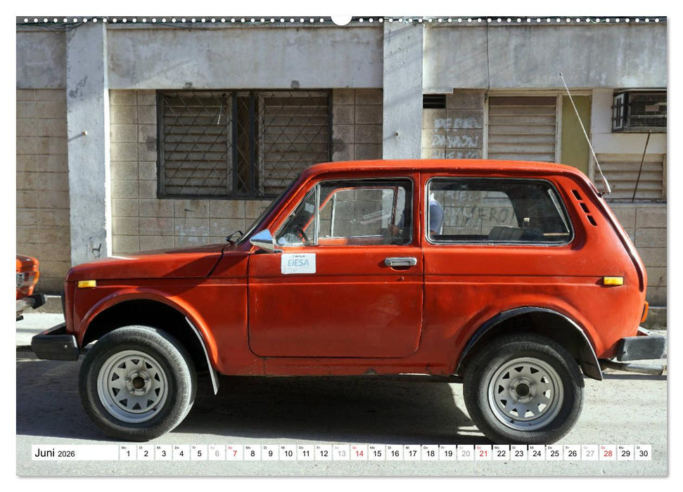 LADA NIVA - Russlands Dauer-Läufer (CALVENDO Wandkalender 2026)