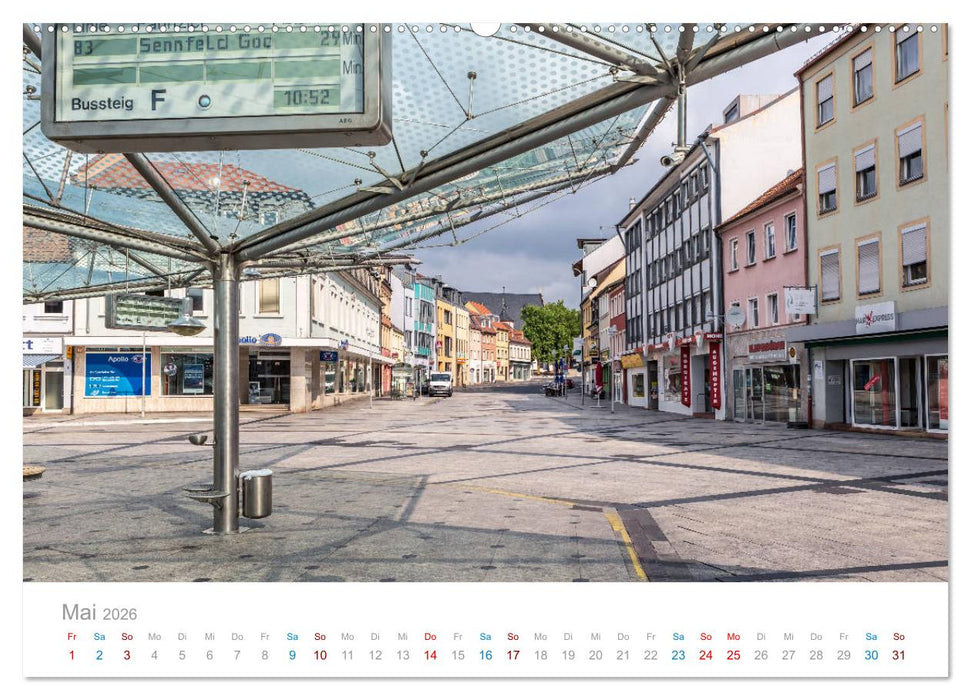Schweinfurt - Stadt der Kunst und Industrie (CALVENDO Wandkalender 2026)