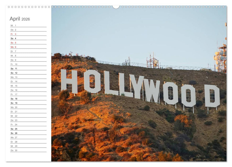 Kalifornien - wunderschöne Westküste (CALVENDO Wandkalender 2026)