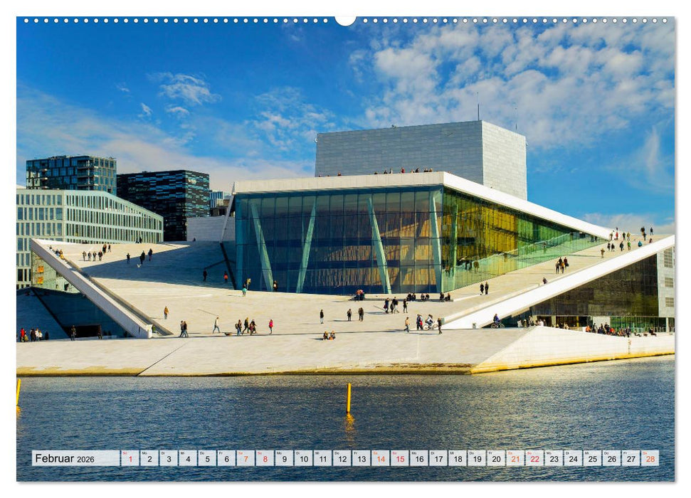 Europa Die Hauptstädte (CALVENDO Wandkalender 2026)