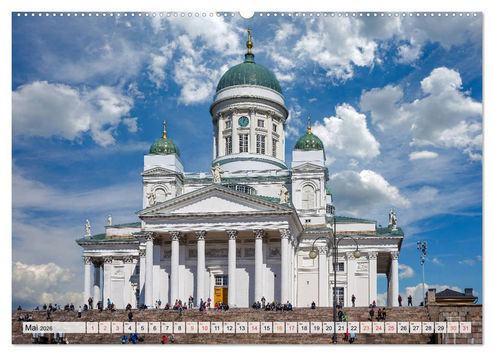 Europa Die Hauptstädte (CALVENDO Wandkalender 2026)