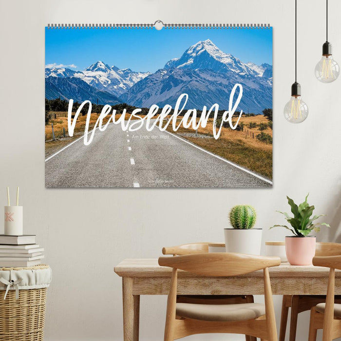 Neuseeland - Am Ende der Welt (CALVENDO Wandkalender 2026)