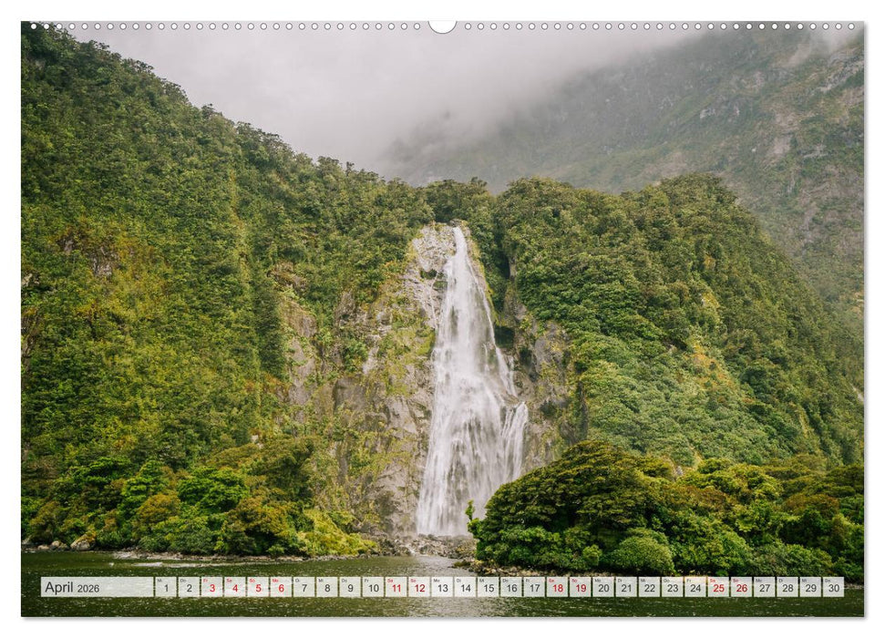 Neuseeland - Am Ende der Welt (CALVENDO Wandkalender 2026)