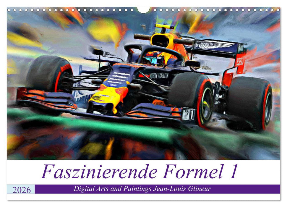 Faszinierende Formel 1 (CALVENDO Wandkalender 2026)