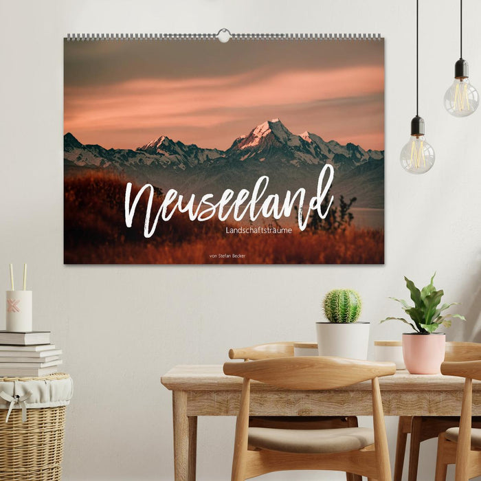 Neuseeland - Landschaftsträume (CALVENDO Wandkalender 2026)
