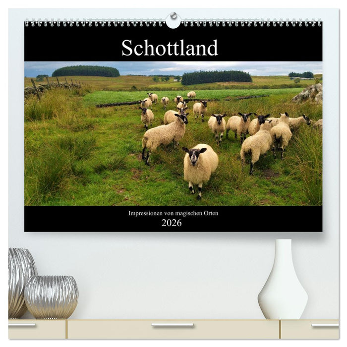 Schottland - Impressionen von magischen Orten (CALVENDO Premium Wandkalender 2026)