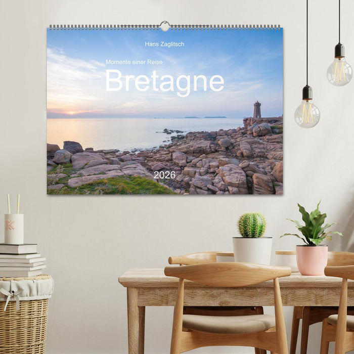 Momente einer Reise - Bretagne (CALVENDO Wandkalender 2026)