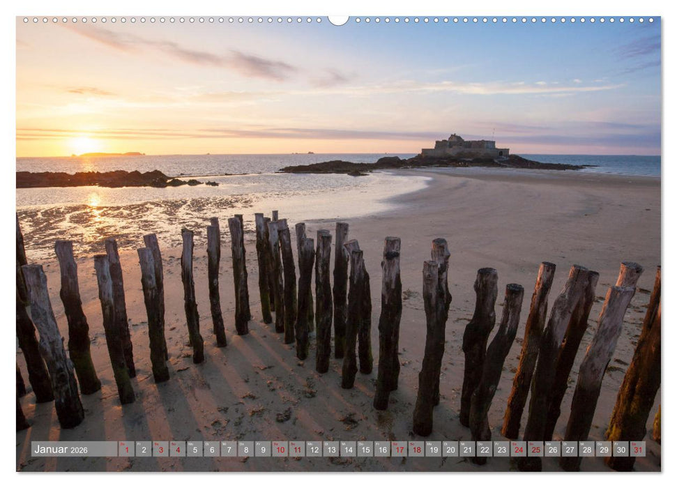 Momente einer Reise - Bretagne (CALVENDO Wandkalender 2026)