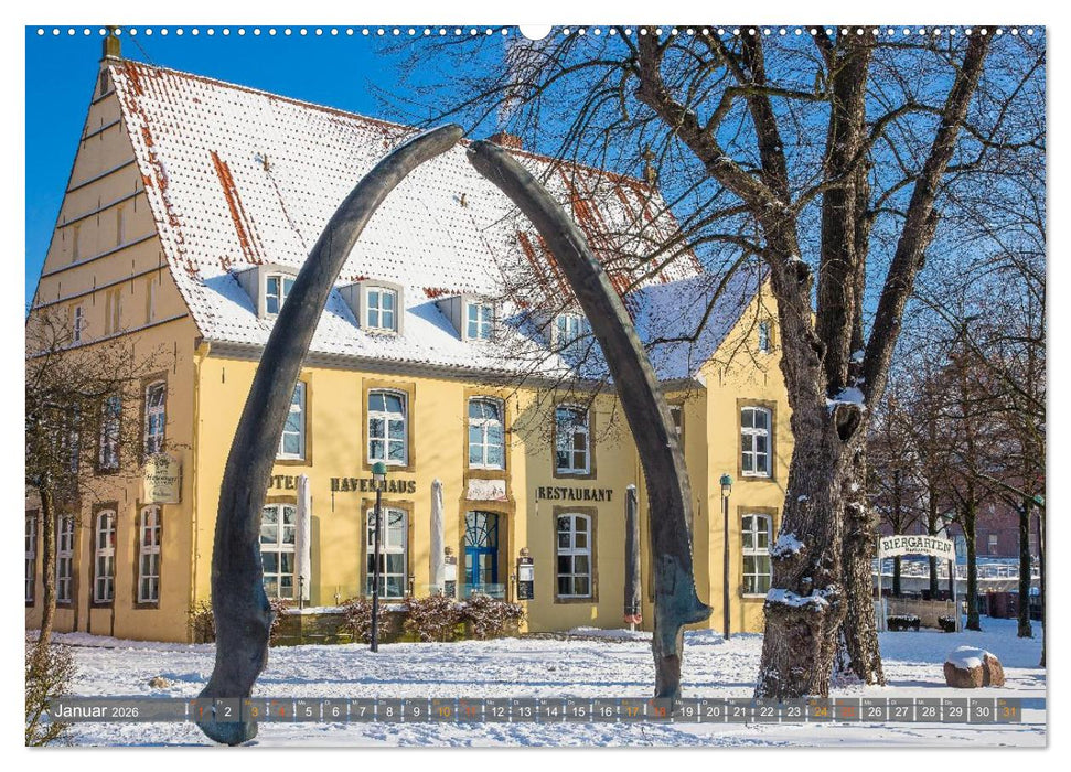 Bremens maritimer Norden: Vegesack (CALVENDO Wandkalender 2026)