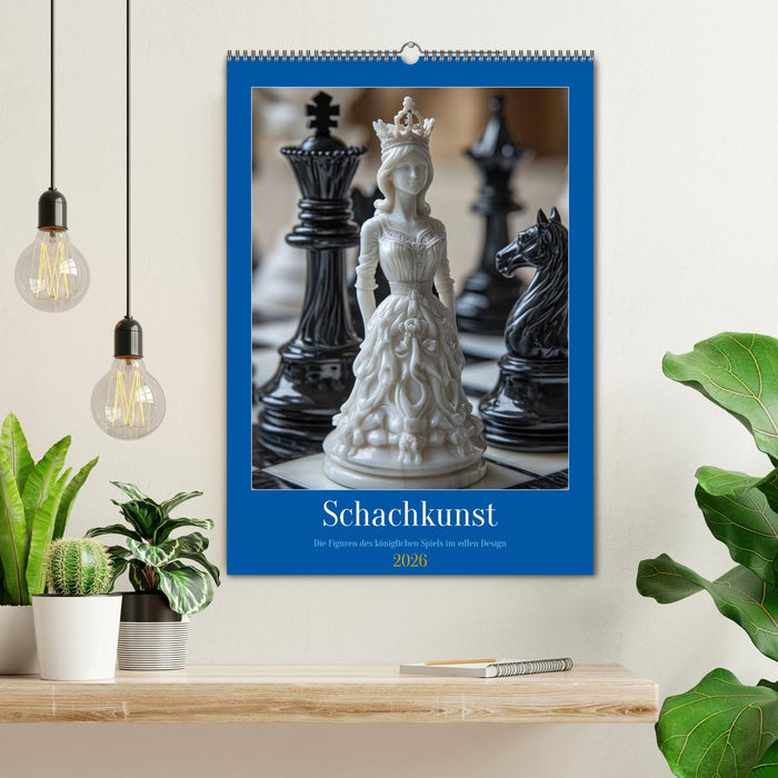 Schachkunst (CALVENDO Wandkalender 2026)