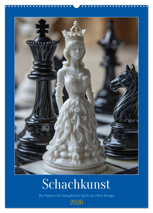 Schachkunst (CALVENDO Wandkalender 2026)