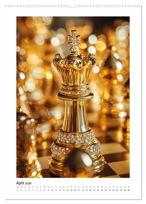 Schachkunst (CALVENDO Wandkalender 2026)