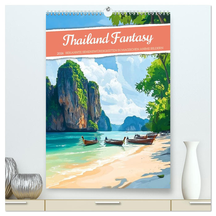 Thailand Fantasie (CALVENDO Premium Wandkalender 2026)