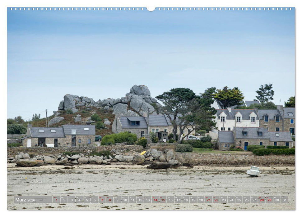 Momente einer Reise - Bretagne (CALVENDO Premium Wandkalender 2026)