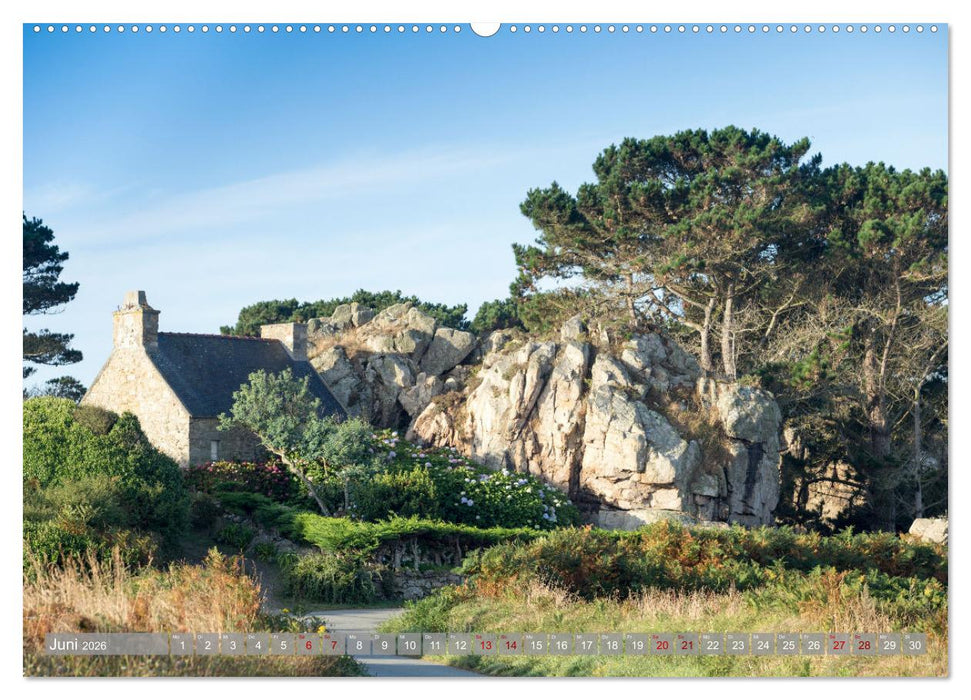 Momente einer Reise - Bretagne (CALVENDO Premium Wandkalender 2026)