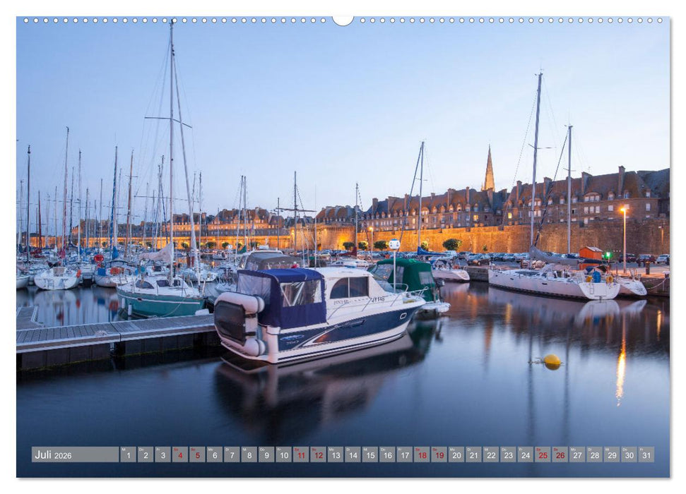 Momente einer Reise - Bretagne (CALVENDO Premium Wandkalender 2026)