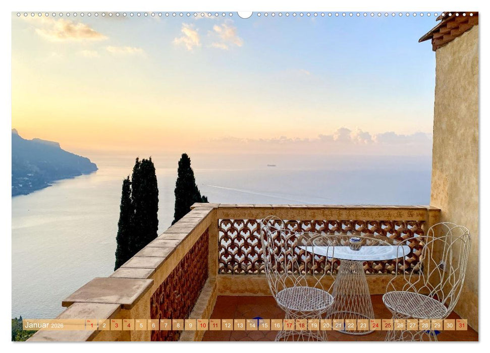 Sehnsuchtsort Amalfiküste (CALVENDO Wandkalender 2026)