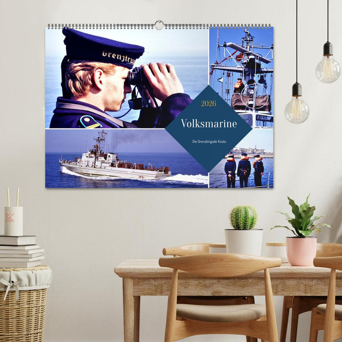 Volksmarine - Die Grenzbrigade Küste (CALVENDO Wandkalender 2026)