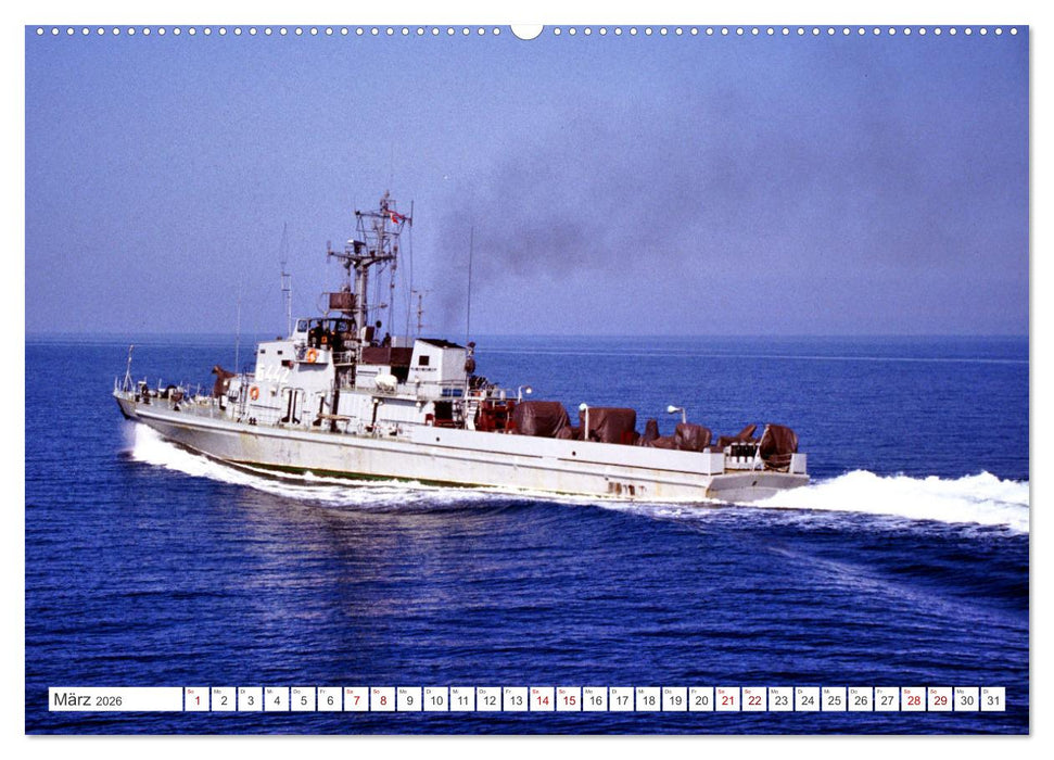 Volksmarine - Die Grenzbrigade Küste (CALVENDO Wandkalender 2026)
