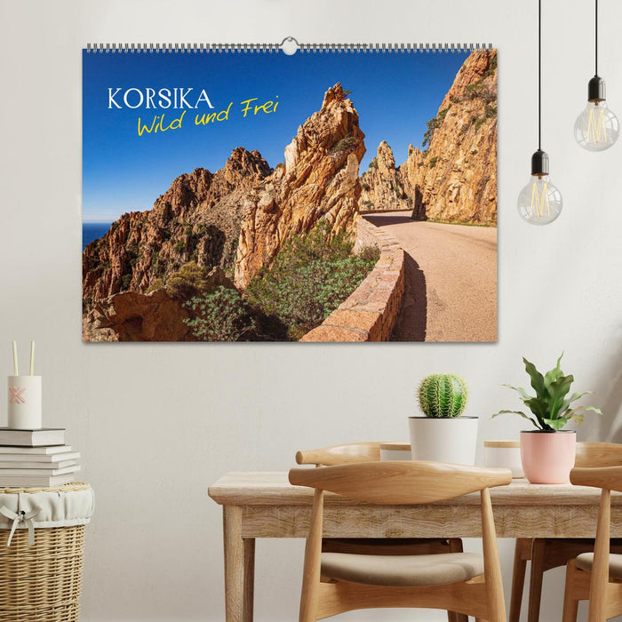 Korsika Wild und Frei (CALVENDO Wandkalender 2026)