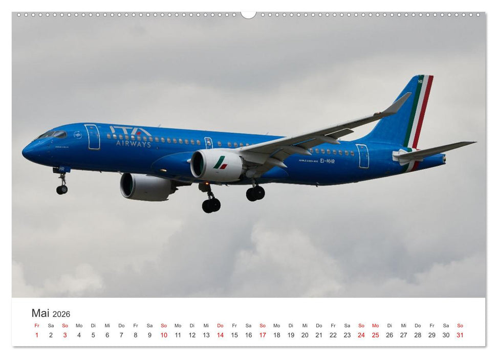 Frankfurt Airport - EDDF (CALVENDO Wandkalender 2026)