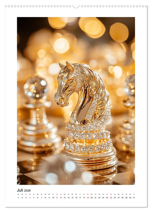 Schachkunst (CALVENDO Premium Wandkalender 2026)